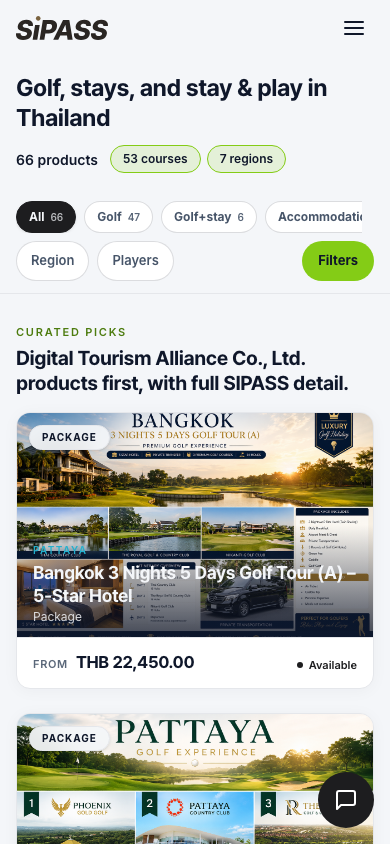 SIPASS.co public homepage
